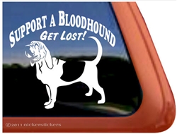 Bloodhound Window Decal