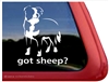 Got Sheep? Border Collie Dog Car Truck RV Vinyl Dog Window Decal Sticker