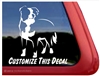 Custom Border Collie Dog Car Truck RV Window Decal Sticker