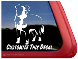 Custom Border Collie Dog Car Truck RV Window Decal Sticker