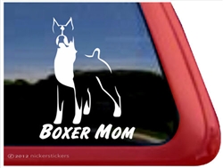 Boxer Dog Car Auto Window iPad Decal Sticker