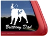 American Brittany Window Decal