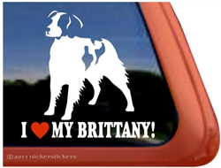 American Brittany Window Decal