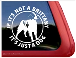 American Brittany Window Decal