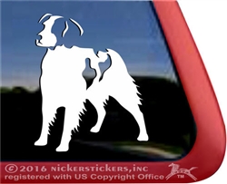 Custom American Brittany Dog Car Truck RV Window Decal Sticker