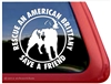 American Brittany Window Decal