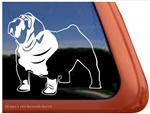 Bulldog Window Decal