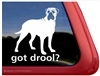 Bullmastiff Window Decal