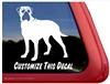 Bullmastiff Window Decal