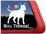 Bull Terrier Window Decal