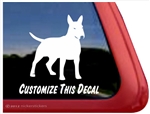 English Bull Terrier Window Decal