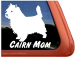 Cairn Terrier Mom Dog iPad Car Truck Window Decal Sticker