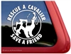 Cavalier King Charles Spaniel Dog Car Truck RV Window Decal Sticker