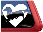 Dachshund Window Decal