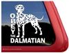 Dalmatian Window Decal