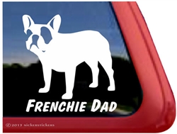 French Bulldog Window Decal