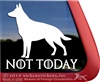 German Shepherd Window Decal