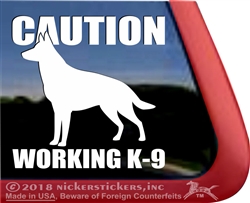 German Shepherd Dog iPad Car Truck RV Window Decal Sticker