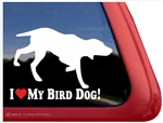 Bird Dog Window Decal