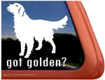 Golden Retriever Window Decal