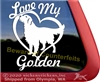 Golden Retriever Dog Car Truck RV Window Decal Sticker