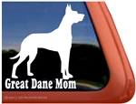 Great Dane Window Decal