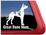 Great Dane Window Decal