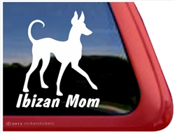 Ibizan Hound Window Decal