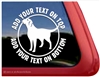 Custom Labrador Retriever  Dog iPad Car Truck Window Decal Sticker