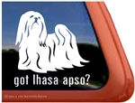 Lhasa Apso Window Decal