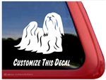 Lhasa Apso Window Decal