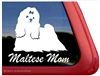 Maltese Window Decal