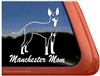 Manchester Terrier Window Decal