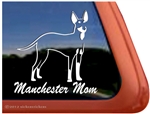 Manchester Terrier Window Decal