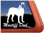 Mastiff Window Decal