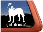 Mastiff Window Decal