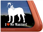 Mastiff Window Decal