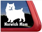 Norwich Terrier Window Decal