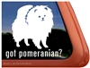 Pomeranian Window Decal