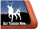 Rat Terrier Window Decal