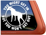 Rhodesian Ridgeback Window Decal