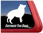 Schipperke Window Decal