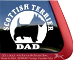 Scottish Terrier Window Decal