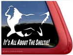 Sheltie Window Decal