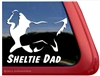 Sheltie Window Decal