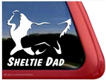 Sheltie Window Decal