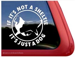 Sheltie Window Decal