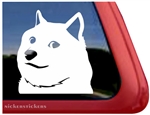 Custom Shiba Inu Wow Doge Car Truck RV Window Decal Sticker