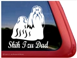 Shih Tzu Window Decal