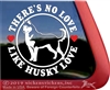 Siberian Husky Dog iPad Car Truck Window Decal Sticker